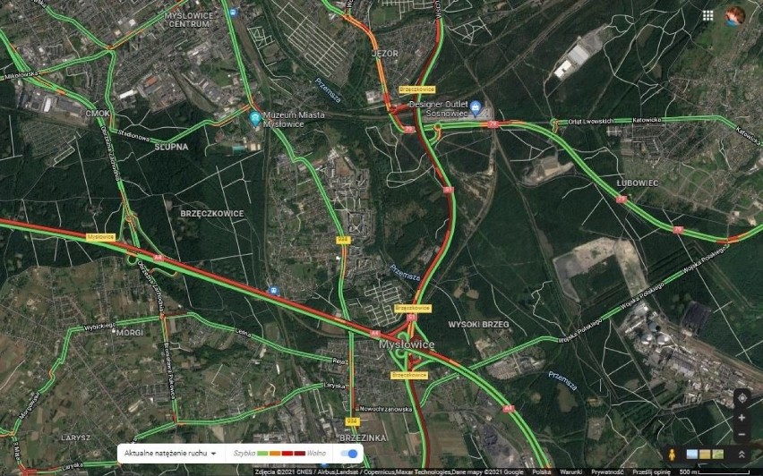 Armagedon na katowickich drogach. Autostrada A4 oraz trasy DK 86 i DTŚ są zablokowane