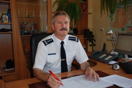 insp. Stanisław Zimoch - Komendant Powiatowy Policji w...