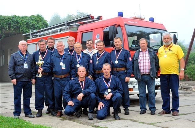 Złoty medal OSP Kościan na olimpiadzie strażackiej we Francji