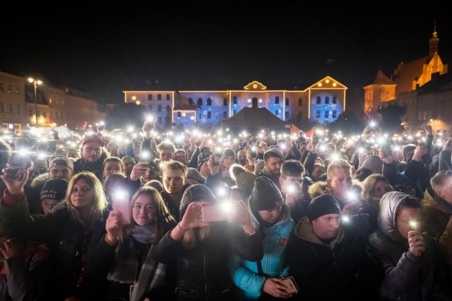 Tak wyglądało "Światełko do nieba" podczas 28 finału WOŚP w Bydgoszczy!