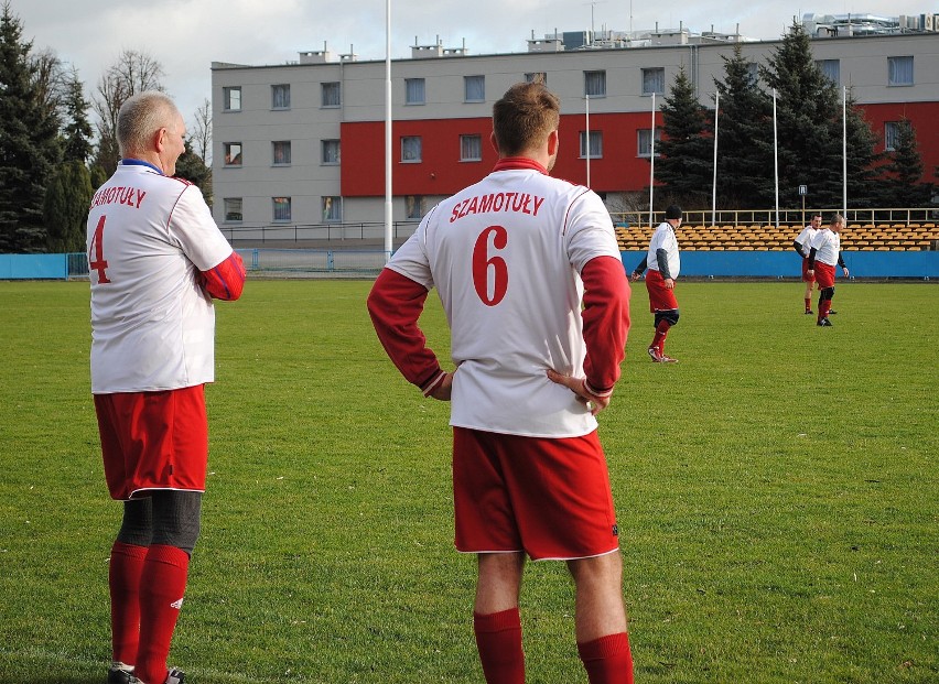 WOŚP w Szamotułach wsparli oldboje Sparty