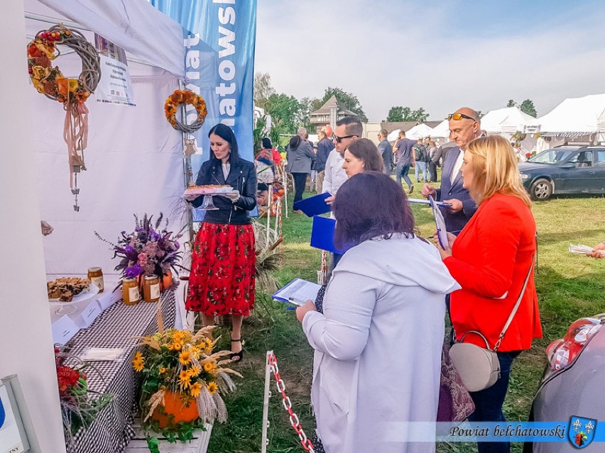 Powiat bełchatowski na Dożynkach Wojewódzkich w Uniejowie [ZDJĘCIA]