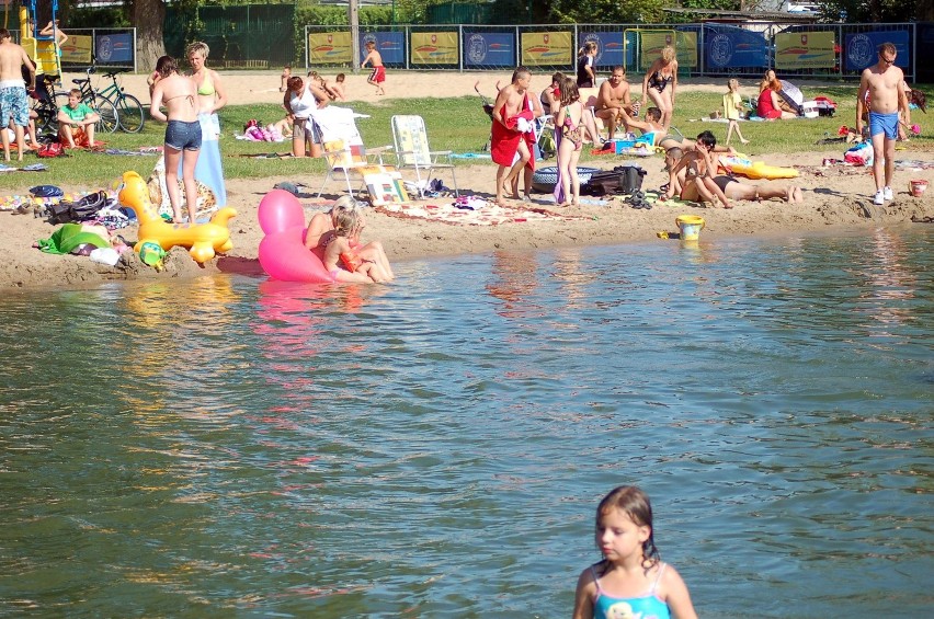 Zbąszyń. Wielkie plażowanie. Łazienki jak nowe. [ZDJĘCIA]