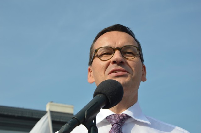 Premier Mateusz Morawiecki w Łowiczu