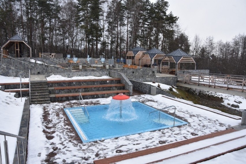 Park Zdrojowy w Ciężkowicach jest czynny także zimą