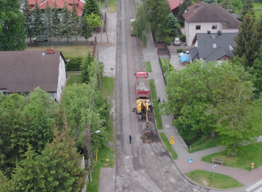 Remont ul. Marcinkowskiego w Międzyrzeczu trwa od maja