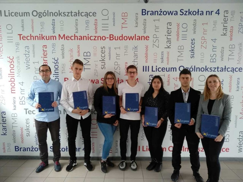 Radomsko: uczniowie Mechanika otrzymali dokumenty Europass-Mobilność [ZDJĘCIA]