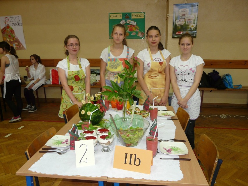 Wieluń: Uczniowie Gimnazjum nr 1 promują zdrową żywność
