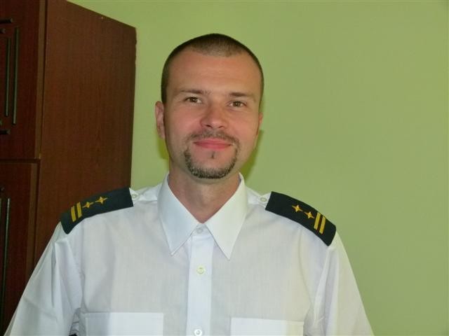 Paweł Szczepaniak prace w straży zaczął  wczoraj, po 7 latach przerwy