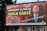 Zdenerwowani obywatele. Sfinansowali billboard z Andrzejem Dudą w  centrum Konina