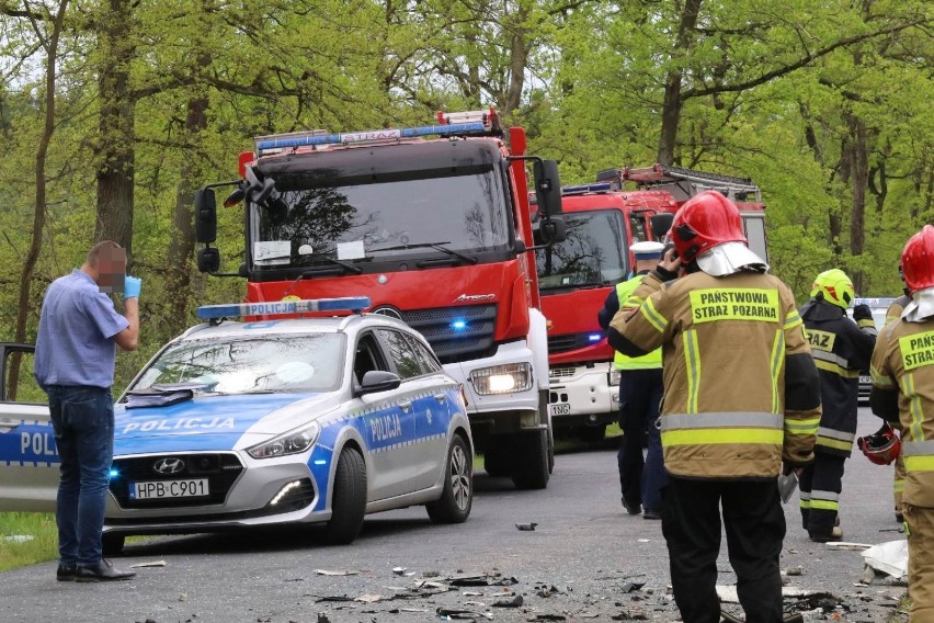 Śmiertelny wypadek na drodze Lisowice - Szczytniki nad...