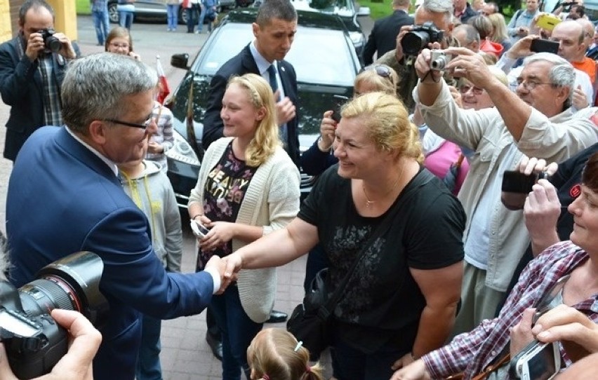 Prezydent Bronisław Komorowski dziękował w Wiśle za pięć lat...