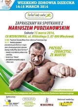 Mariusz Pudzianowski we Włocławku w Perfect Body Center
