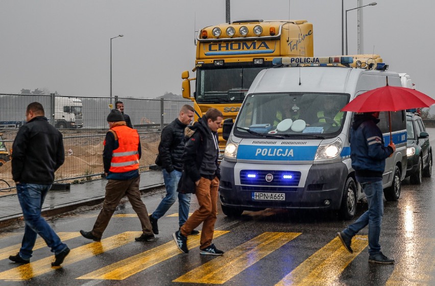 Przewoźnicy przyblokowali gdański DCT