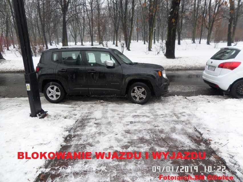 Mistrzowie parkowania "made in Gliwice". Zobacz te zdjęcia - "miszczowie" stycznia!