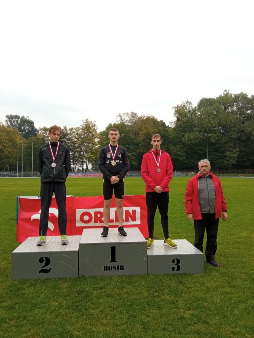 1500 m U18, I m Dawid Bałasz, II m Bartek Trzciński, III m...
