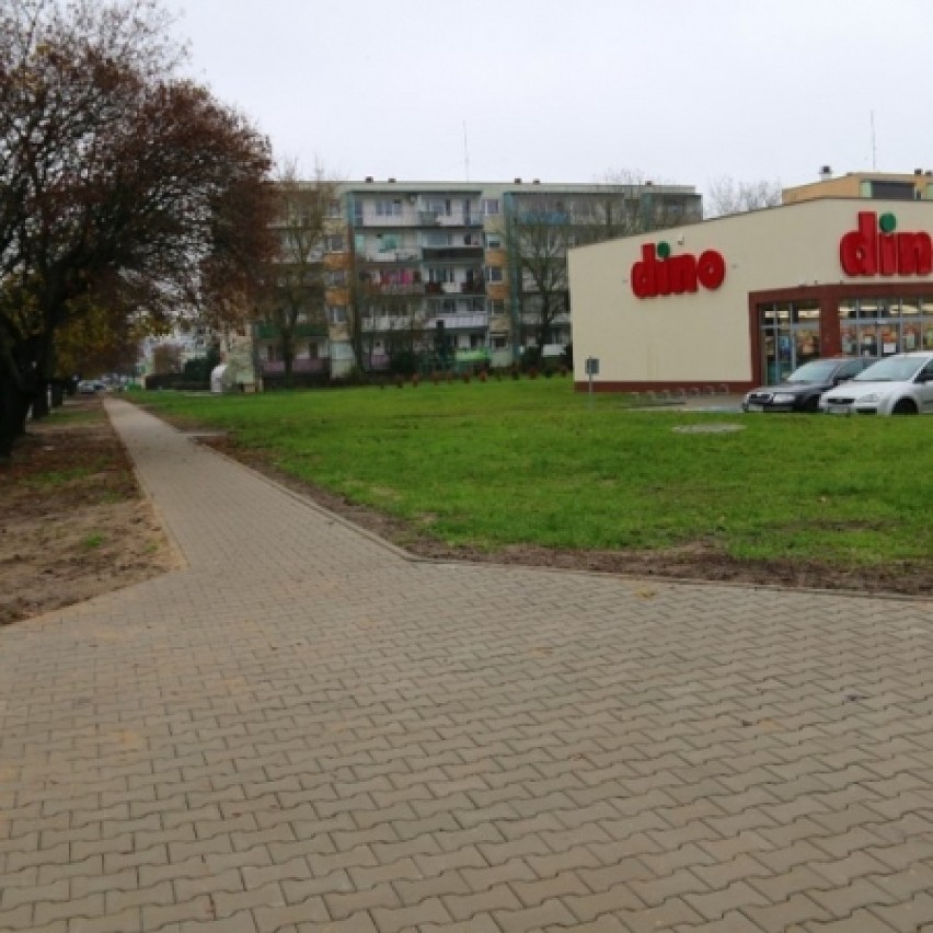 Budowa chodnika na ul. Broniewskiego w Trzciance