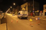 Wypadek na Pabianickiej w Łodzi. Potrącony mężczyzna w stanie ciężkim [ZDJĘCIA]