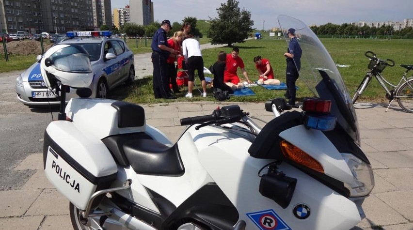 Policjanci z Opola uczyli pierwszej pomocy