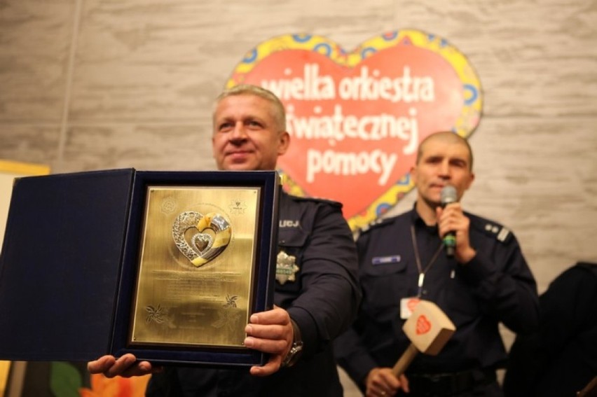 Policjanci z Poznania jak co roku zabezpieczali finał WOŚP...