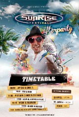 Timetable Sunrise Festival 2012