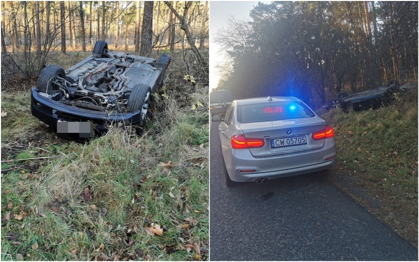 Wypadek BMW we Włocławku