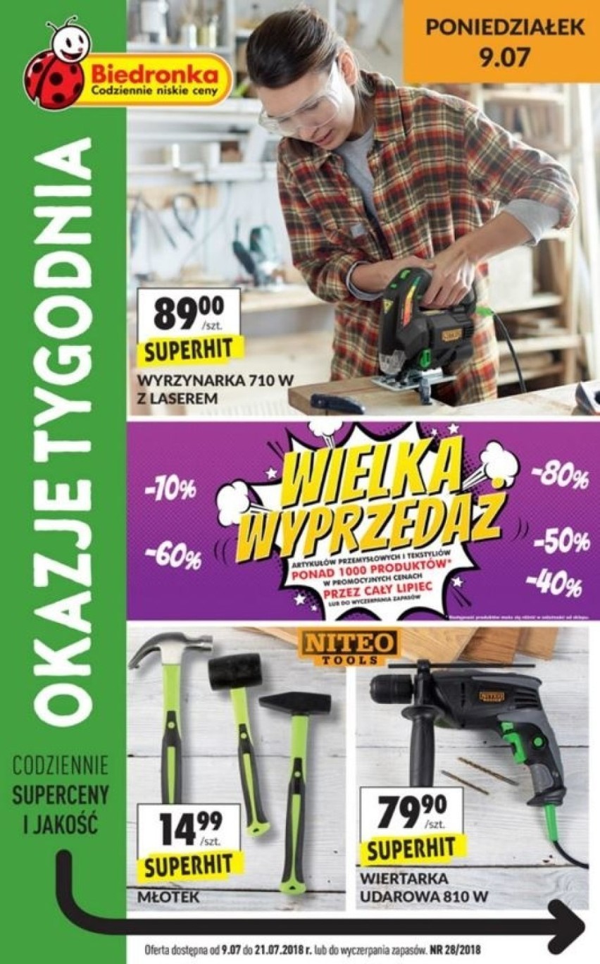 Nowa oferta promocyjna Biedronki obowiązuje od poniedziałku...