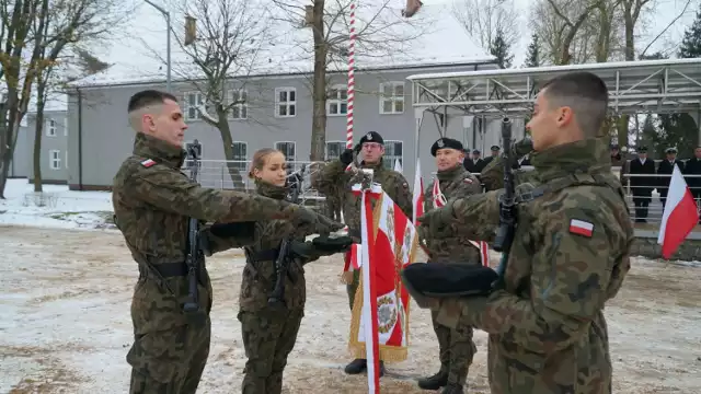 Do przysięgi stanęło 94 ochotników dobrowolnej zasadniczej służby wojskowej.