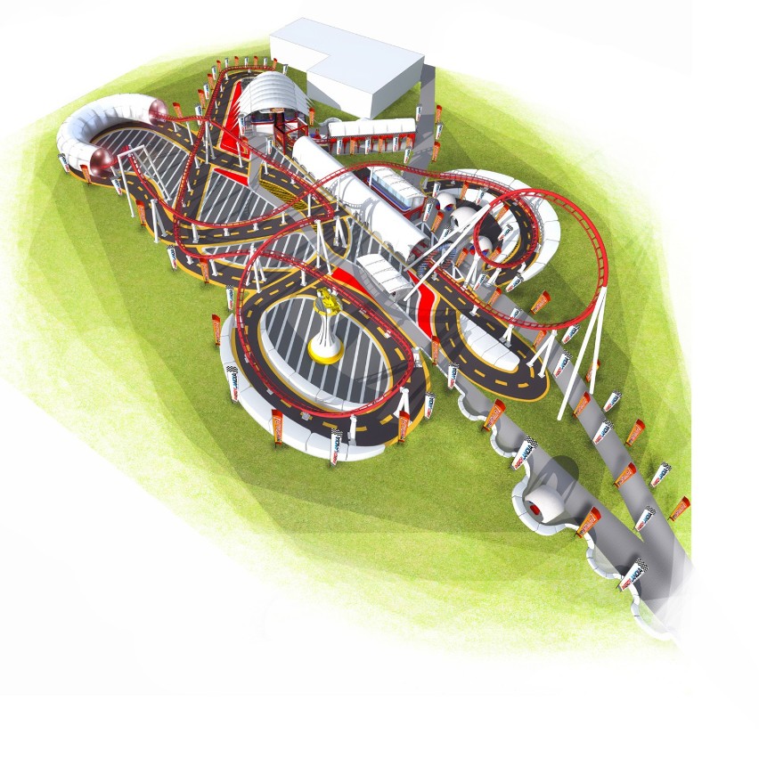  Formuła 1, czyli nowy rollercoaster w Parku Rozrywki Energylandia [ZDJĘCIA]