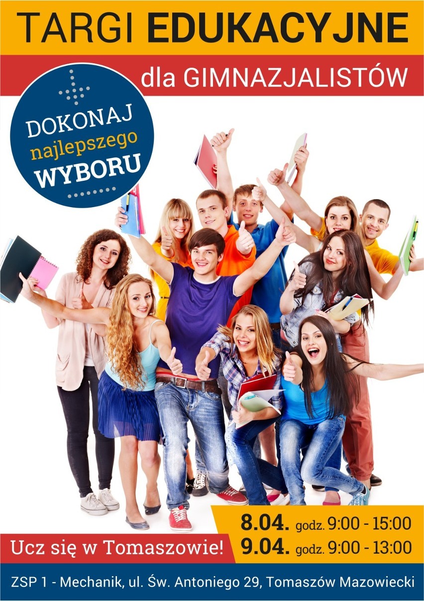Kiedy dni otwarte w szkołach średnich w Tomaszowie. Jakie nowe kierunki dla gimnazjalistów?