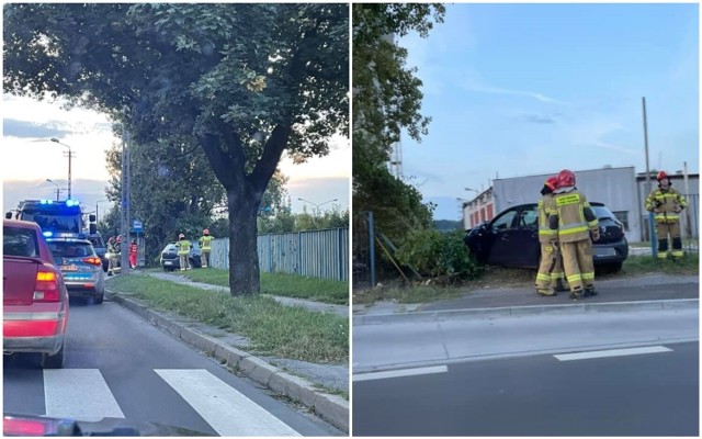 Wypadek na ulicy Płockiej we Włocławku