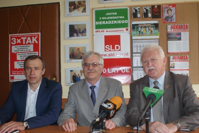 Od lewej:P Cezary Olejniczak, Tomasz Olejnik, Zbigniew Karsiński