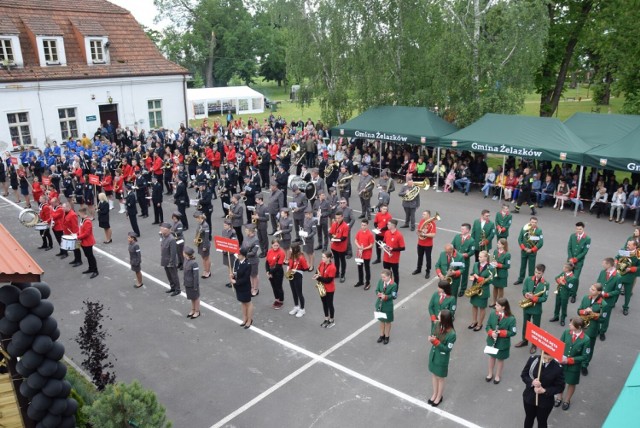 I Festiwal Orkiestr Dętych i Mażoretek im. Henryka Siudy w Żelazkowie