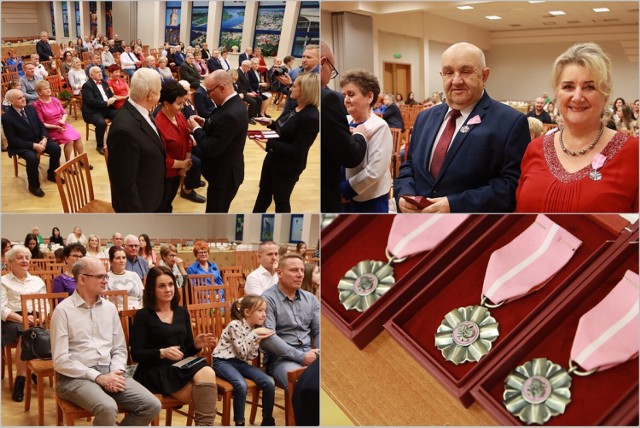 Tak przebiegała uroczystość wręczenia Medali Za Długoletnie Pożycie Małżeńskie we Włocławku, 12 grudnia 2023 roku.