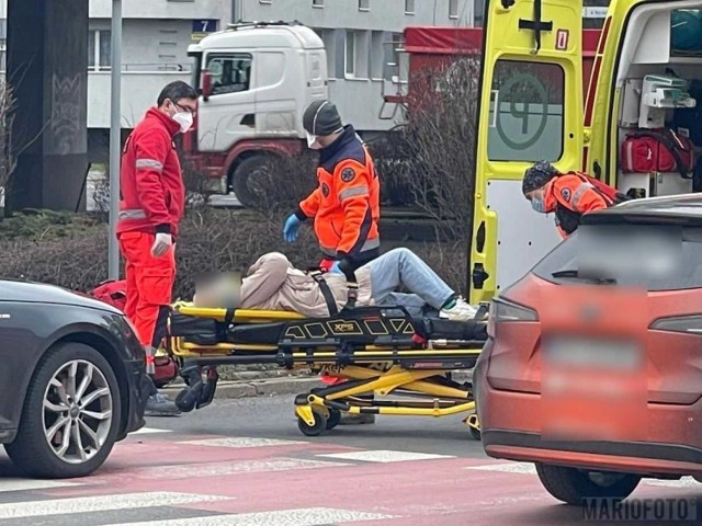 Wypadek w Opolu. Jedna osoba została ranna.