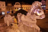 Piękne figury z lodu w Rybniku [ZDJĘCIA + WIDEO]