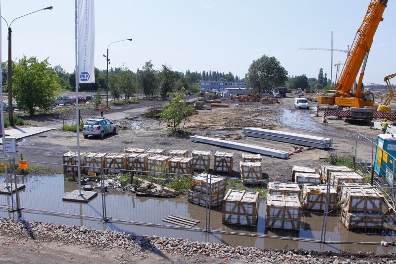 Wolne tory w Poznaniu - Zobacz budowę Zintegrowanego Centrum Komunikacyjnego [ZDJĘCIA]