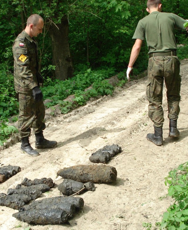 Z jaru za parkiem w 2009 roku saperzy wywieźli kilkaset sztuk różnego typu amunicji, nie wiadomo, co jeszcze skrywa ziemia