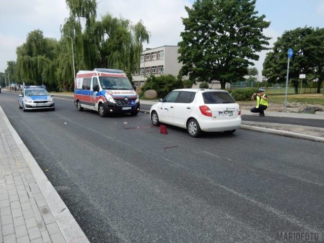 Do wypadku doszło 4 czerwca 2018 roku na Niemodlińskiej. Policja szuka świadków.