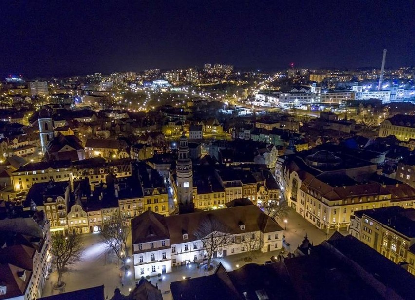 Przepiękna panorama Zielonej Góry z lotu ptaka w ujęciach...