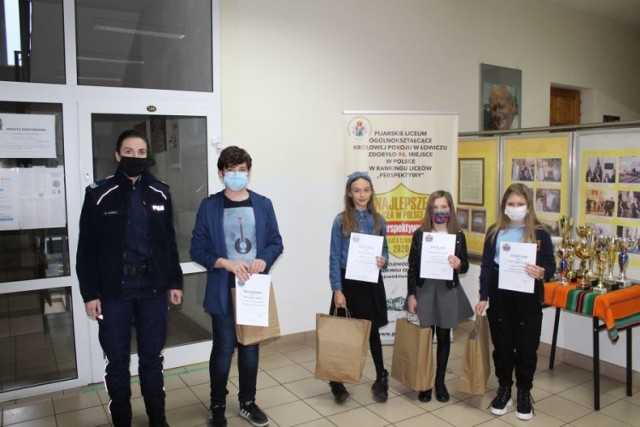 KPP w Łowiczu rozstrzygnęła konkurs „Moja bezpieczna droga do szkoły”