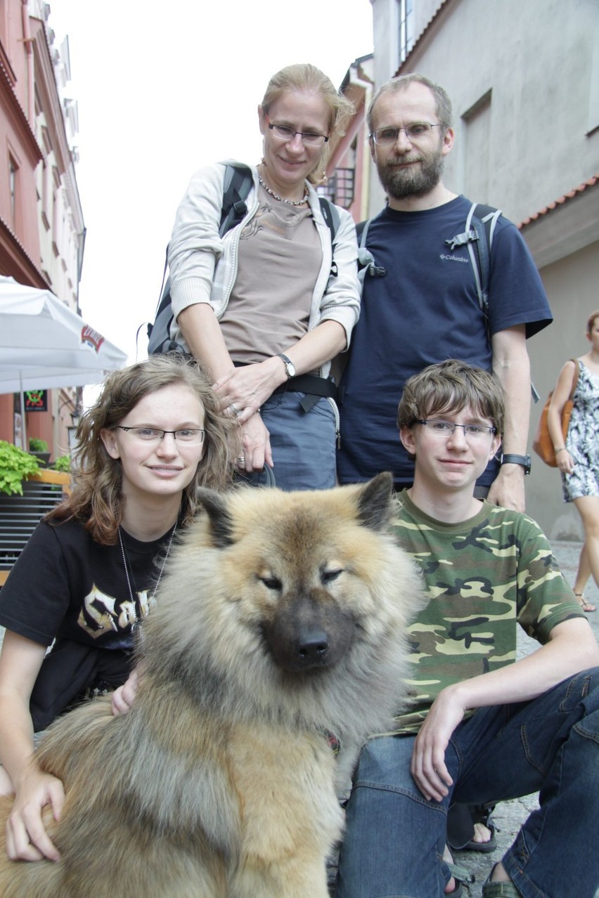 Gabi, Anastazja, Stanisław i Marcin z Poznania