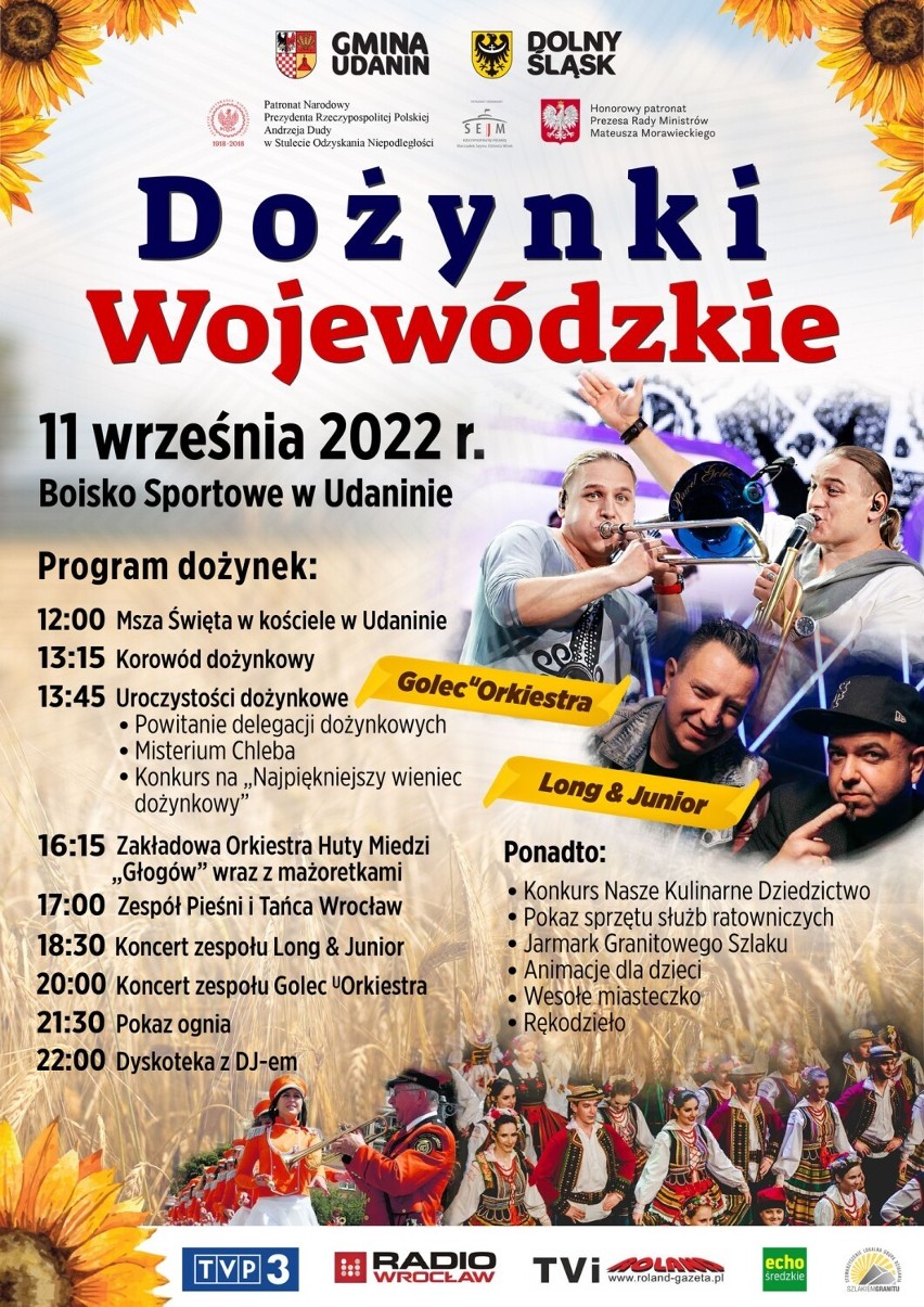 Golec uOrkiestra i Long&Junior na święcie plonów już we wrześniu 