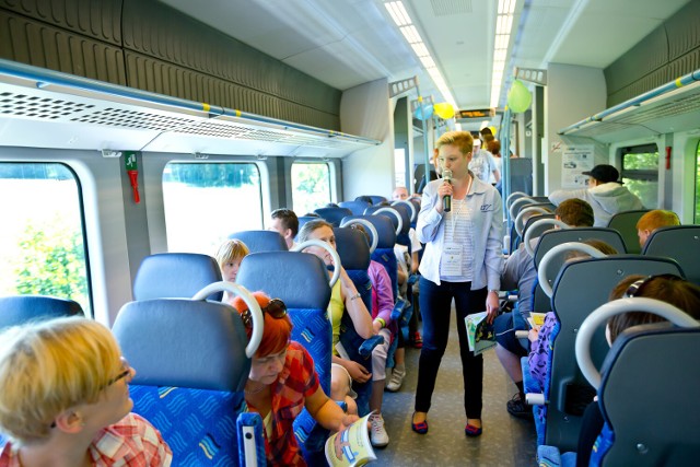 W ramach kampanii w poprzednich piknikach jedną z atrakcji był przejazd Słonecznym pociągiem Kolei Śląskich