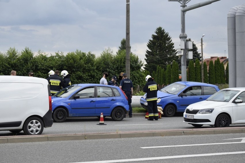 Wypadek na alei Rataja w Skierniewicach