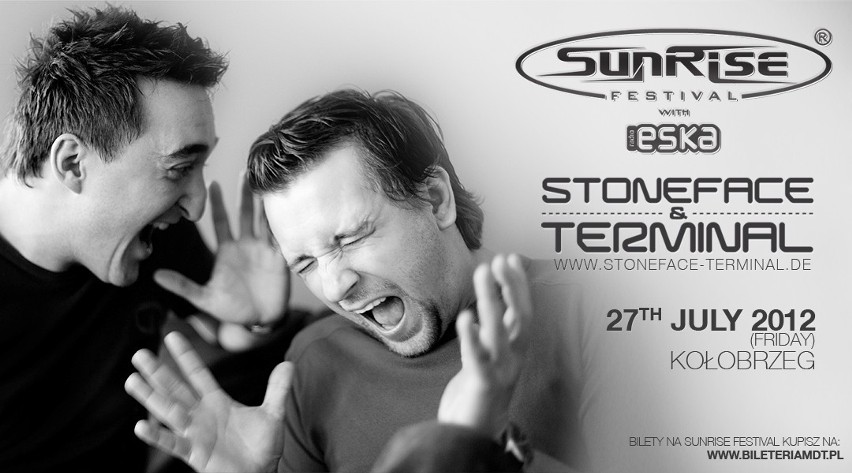 Sunrise Festival 2012. Stoneface &amp; Terminal, Arnej i DJ W: świeża muza i nowy set