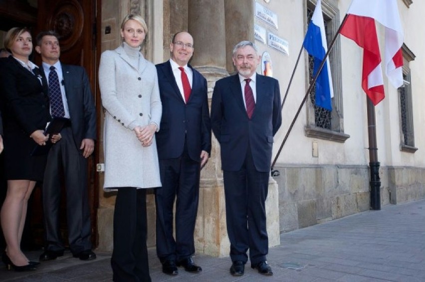 W czwartek, 18 października, Kraków odwiedził książę Monako...