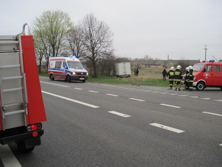 Lwówek: Wypadek na obwodnicy