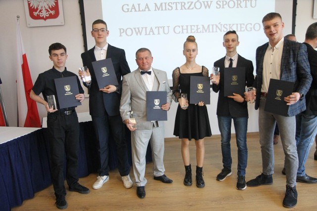 Gali Mistrzów Sportu Powiatu Chełmińskiego odbyła się w Starostwie Powiatowym w Chełmnie