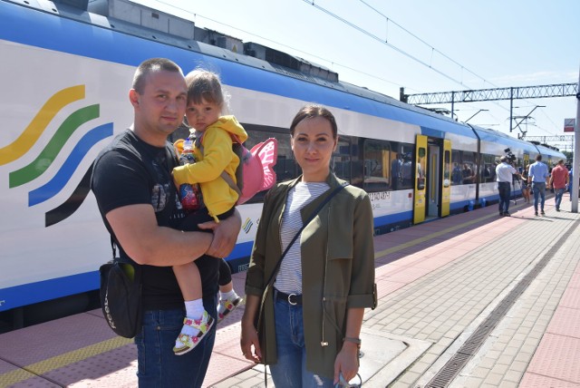 Od niedzieli więcej pociągów na trasie Rybnik - Wodzisław Śl. Na zdjęciach prezentujemy impuls, którym będą podróżować pasażerowie oraz zdjęcia z testowego przejazdu